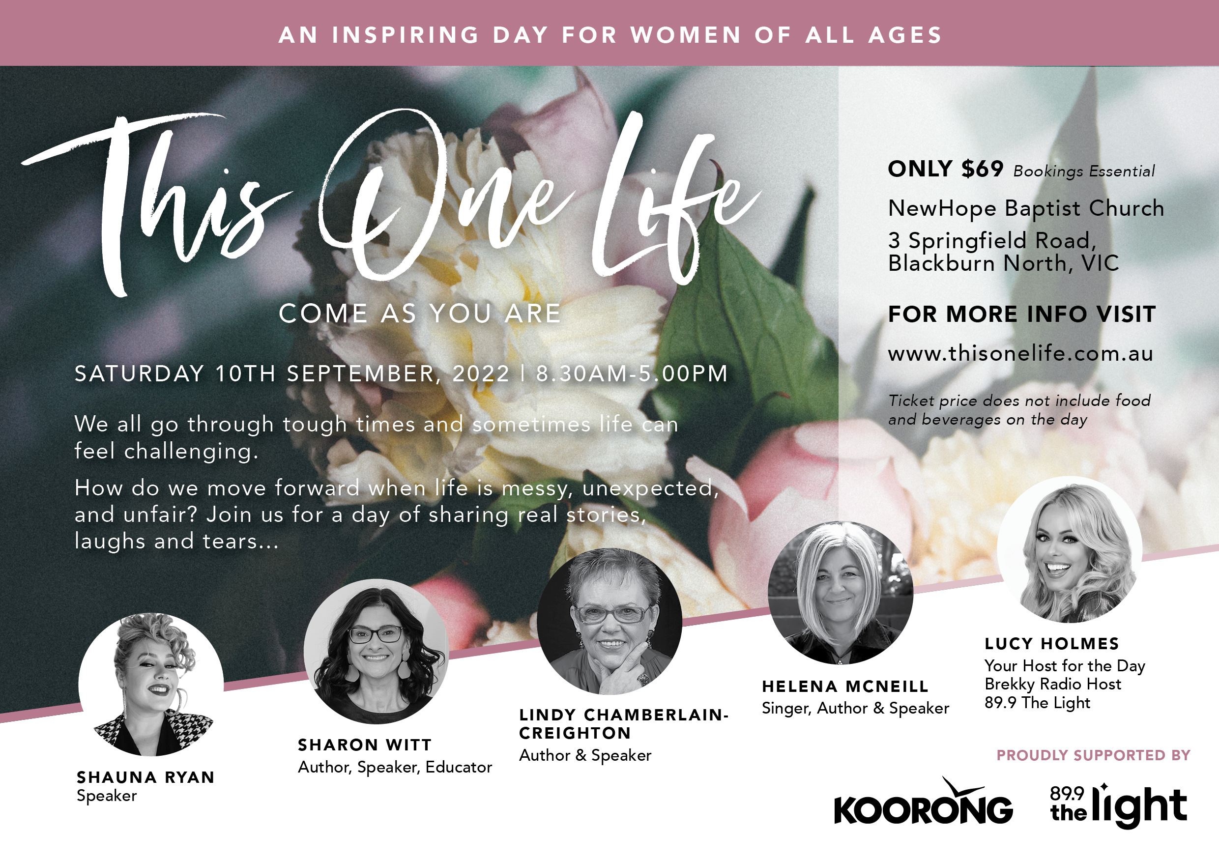 TOL_flyer_2022FA7 This One Life Womens Conference